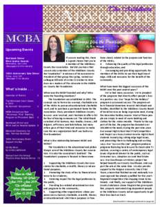 The Middlesex  ADVOCATE The Middlesex County Bar Association Monthly Newsletter  April 2014 · Volume 28, Number 8