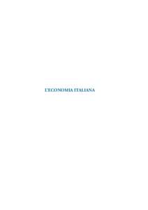 L’ECONOMIA ITALIANA  Tavola a8.1 Conto economico delle risorse e degli impieghi e della distribuzione del reddito (milioni di euro a prezzi correnti)