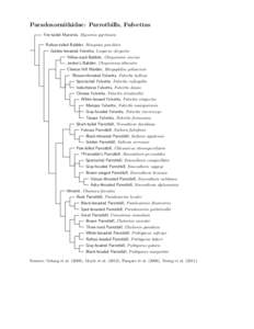 Fauna of Asia / Parrotbill / Sibley-Monroe checklist 16 / Old World babbler / Paradoxornis / Passerida / Sylvioidea