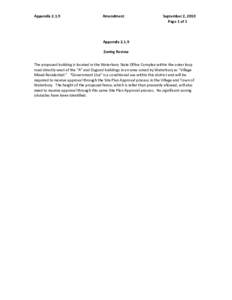 Urban studies and planning / Land law / Waterbury /  Connecticut / Waterbury /  Vermont / Property / Human geography / Special-use permit / Spot zoning / Real estate / Real property law / Zoning