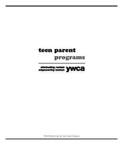teen parent programs YWCA Rhode Island  Teen Parent Programs