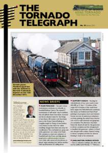 the tornado telegraph[removed]TORN ADO New Steam for the Main Line