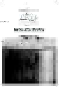 Instruction Booklet  Congratulations! You’ve embarked on a new journey- indoor gardening with sprouts. Soon you’ll find things couldn’t be greener! Say “goodbye” to poisonous pesticides, fertilizers, irradiat