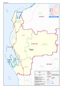 Gascoyne / Mid West / Shire of Carnarvon / Shire of Upper Gascoyne / Shire of Ashburton / Shire of Exmouth / Shire of Meekatharra / Shire of Shark Bay / Shire of Murchison / Regions of Western Australia / Geography of Western Australia / States and territories of Australia