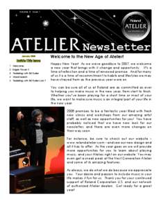 Volume 3 Issue 1  t Newsletter January[removed]Inside This Issue