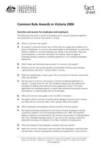 Microsoft Word - Common rule questions 2004_08_17.doc