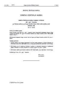Eiropas Centrālās bankas Padomes atzinums[removed]gada 7. decembris) par Padomes ieteikumu par Eiropas Centrālās bankas Valdes locekļa iecelšanu amatā (CON[removed])