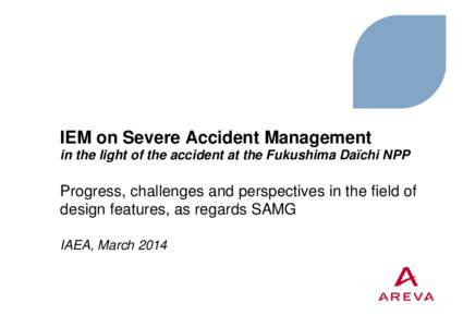 AIEA - IEM severe accidents - March 2014 V2
