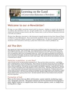 Learning on the Land  A Conservation Education e-Newsletter December 2007 www.sjma.org