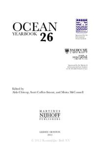 OCEAN 26 YEARBOOK  Sponsored by the International