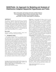 Design of experiments / Statistics / Probability and statistics / Markov models / Statistical theory / Psychometrics / Statistical hypothesis testing / Graph theory / Markov chain / Bayesian inference / Matrix / Data transformation