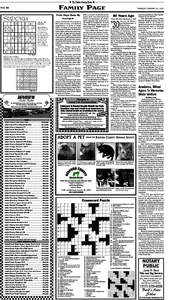 ♦ The Fulton County News ♦  FAMILY PAGE PAGE B2