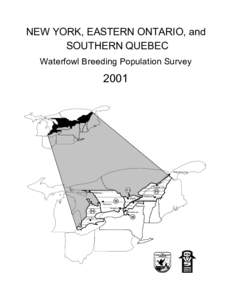 2000 Experimental Waterfowl Breeding Population Survey New York, eastern Ontario, and southern Quebec