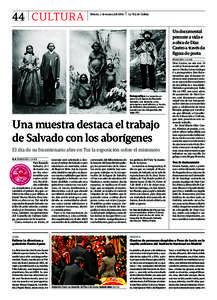 Fecha: La Voz de Galicia. GENERAL. Sección: Cultura. Folio: 44. PDF: G1P44