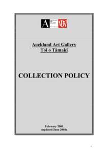 Microsoft Word - Collection policy 2008 June FINAL.doc