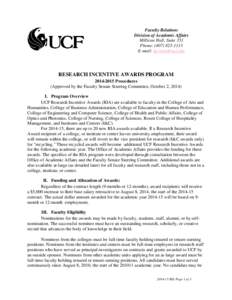 Coalition of Urban and Metropolitan Universities / Tenure / University governance / University of Central Florida / Peer review / Knowledge / Academia / Education