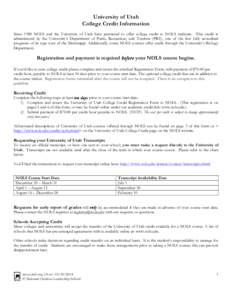 Education / National Outdoor Leadership School / Wilderness First Responder / Wilderness Emergency Medical Technician / Leave No Trace / Course credit / Wilderness Medicine Institute / Stonehearth Open Learning Opportunities / Medicine / First aid / Outdoor education