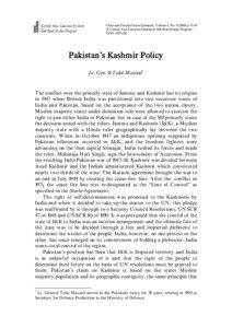 Political geography / Kashmir conflict / Indo-Pakistani relations / Azad Kashmir / Pakistan / Line of Control / United Nations Military Observer Group in India and Pakistan / Insurgency in Jammu and Kashmir / Geography of Asia / Jammu and Kashmir / Kashmir