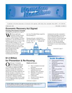 A publication of the Illinois Association of Community Action Agencies, 3435 Liberty Drive, Springfield, Illinois[removed][removed]FEBRUARY 2009 VOLUME 19, ISSUE 2