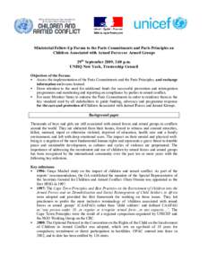 Ageism / Military use of children / Violence / Ethics / Human trafficking in Sudan / Human trafficking in the Democratic Republic of the Congo / Child labour / Military sociology / Sociology