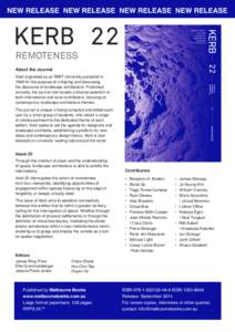 NEW RELEASE NEW RELEASE NEW RELEASE NEW RELEASE  REMOTENESS REMOTENESS