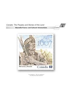 Acadia / Samuel de Champlain / First Nations / New France / Marguerite Bourgeoys / French people / Henri Membertou / Order of Good Cheer / Americas / History of North America / Canada