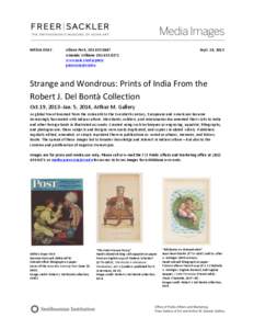 Microsoft Word - Strang and Wondrous. Del Bonta Collection. Media Image Sheet.docx