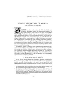 scotus's rejection of anselm
