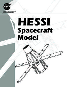 National Aeronautics and Space Administration HESSI Spacecraft Model