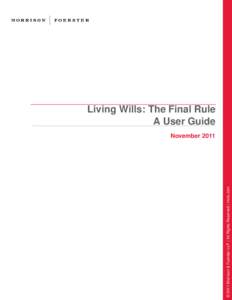 Microsoft Word - WASHINGTON_DC-#[removed]v11-Updated_White_Paper_on_Living_Wills__Post_Final_Rule_.DOC