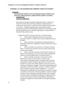 Common law / Conflict of interest / Political corruption / Dispute resolution / Fiduciary / Confidentiality / Organizational conflict / Law / Ethics / Legal ethics
