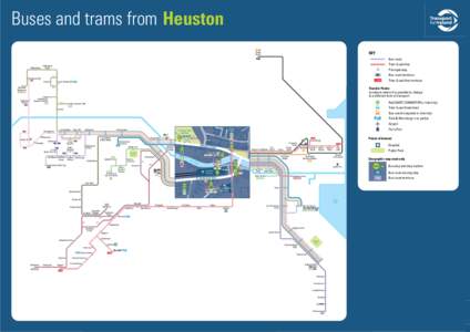 Buses and trams from Heuston KEY Dublin Airport