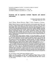 БЪЛГАРСКА АКАДЕМИЯ НА НАУКИТЕ • BULGARIAN ACADEMY OF SCIENCES ГЕОХИМИЯ, МИНЕРАЛОГИЯ И ПЕТРОЛОГИЯ • 42 • СОФИЯ • 2005 GEOCHEMISTRY, MINERALOGY AND PETROLOGY • 42 • SOFIA • 2005