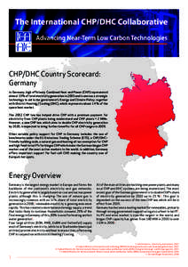 CHP/DHC County Scorecard: Germany