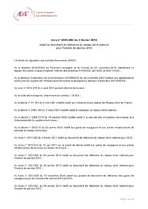 Avis n° xxx de l’Autorité de régulation des activités ferroviaires en date du xxx décembre 2010 relatif à la règle tarifaire établie par Réseau Ferré de France dans le cadre de la concession jusqu’en 2066 d