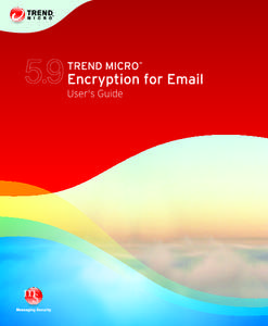 Trend Micro Incorporated reserves the right to make changes to this document and to the products described herein without notice. Before installing and using the software, please review the readme files, release notes, 