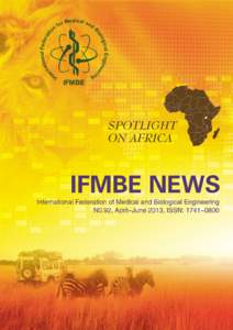 IFMBE News  International Federation of Medical and Biological Engineering IFMBE News No. 92,