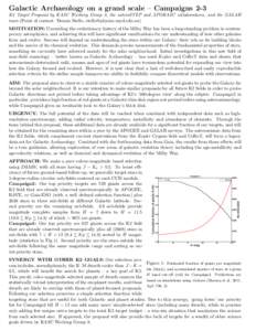 Galactic Archaeology on a grand scale – Campaigns 2-3 K2 Target Proposal by KASC Working Group 8, the asteroSTEP and APOKASC collaborations, and the GALAH team (Point of contact: Dennis Stello, [removed].