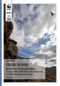 WWF REPORT  CROSSING THE DIVIDE: How To Close The Emissions Abyss Essays by a selection of WWF offices on what countries can do pre-2020 to reduce greenhouse gas emissions