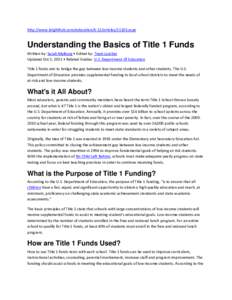 89th United States Congress / Elementary and Secondary Education Act / No Child Left Behind Act / Adequate Yearly Progress / Philipsburg-Osceola School District / Northeastern York School District / Standards-based education / Education / Pennsylvania