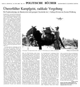 SEITE 8 • DIENSTAG, 10. JUNI 2008 • NR[removed]POLITISCHE BÜCHER FRANKFURTER ALLGEMEINE ZEITUNG