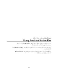 Internet fraud / American International Group / U.S. Securities and Exchange Commission / Financial economics / Finance / Business / Robert Khuzami / 9 / Securities fraud