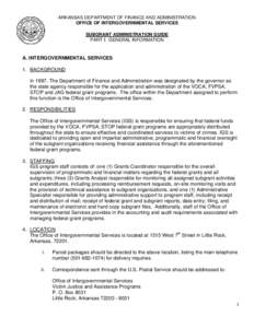 Microsoft Word - Office of Intergovernmental Services.doc