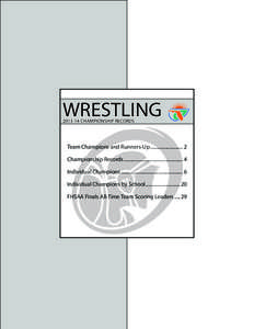 WRESTLING[removed]CHAMPIONSHIP RECORDS