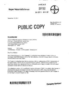 8EHQ-11-18447A  TSCA 8(e) Notice