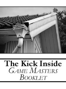 The Kick Inside Game Masters Booklet T