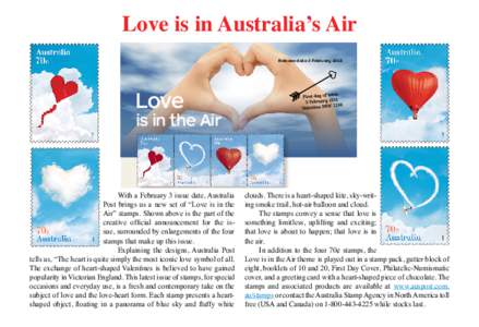 Love is in Australia’s Air Release date 3 February 2015 Love  is in the Air