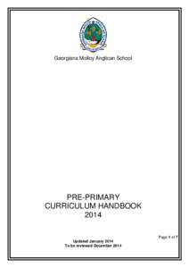 Microsoft Word - Updated Pre-primary handbook 2014.doc