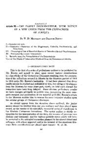 56.81,9(117:[removed]Article VI.-THE FAMILY DEINODONTIDAE, WITH NOTICE OF A NEW GENUS FROM THE CRETACEOUS OF ALBERTA By W. D. MATTHEW AND BARNUM BROWN