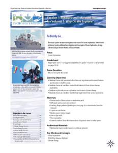 The NOAA Ship Okeanos Explorer Education Materials Collection  o c